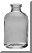 clear serum bottles - molded serum bottle