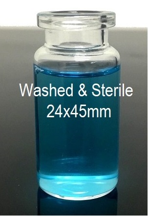 ISO 10R Clear Sterile Nested Vials Ready to FIll