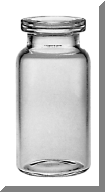 clear tubing serum vials