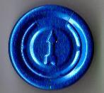 Sapphire Blue complete tear off vial seal