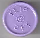 Lavender flip off seals